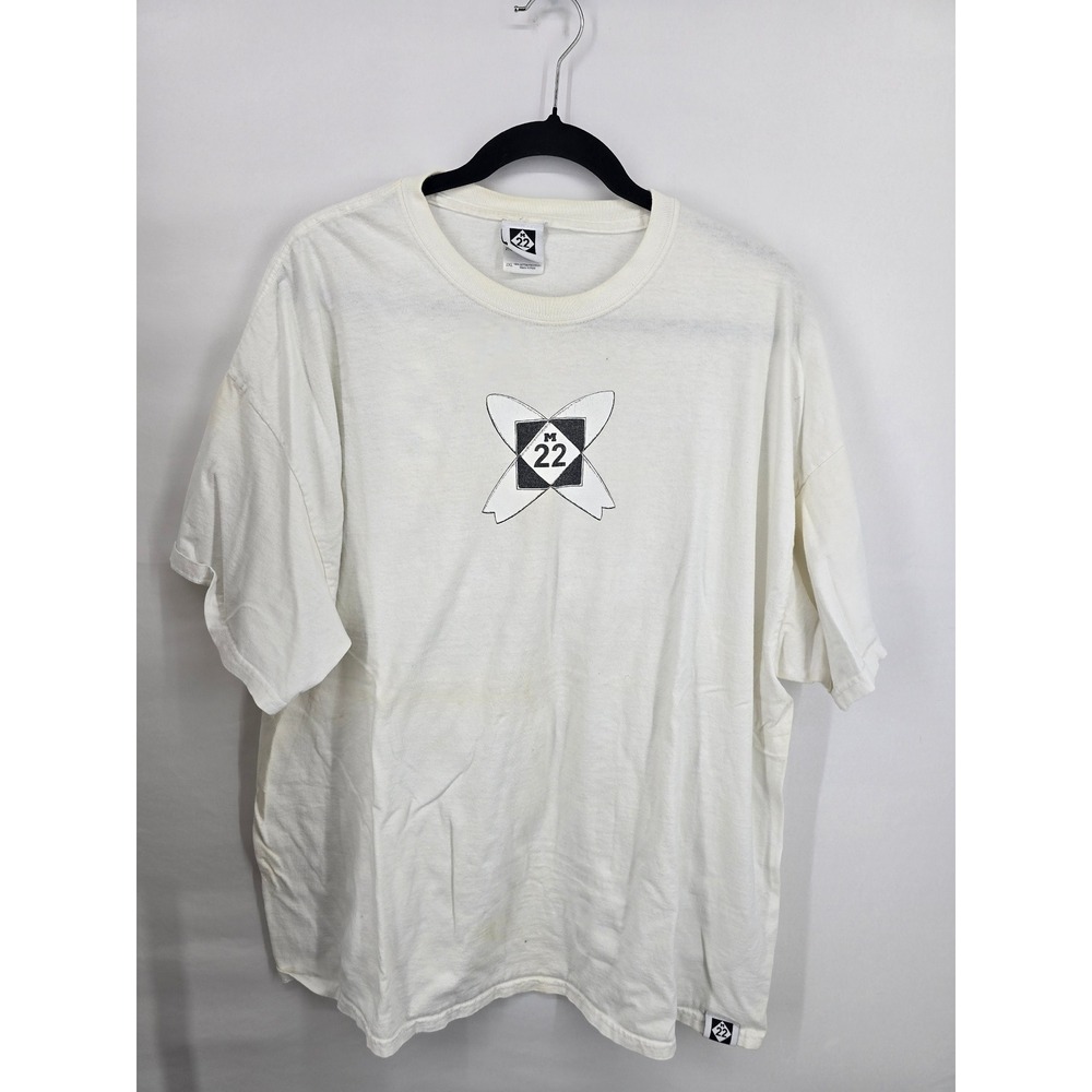 M22 Michigan More Than A Road Graphic T-Shirt Mens XXL White Short Sleeve Cotton